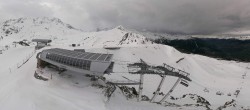 Archived image Webcam Peisey Vallandry - chairlift Arpette 11:00