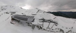 Archived image Webcam Peisey Vallandry - chairlift Arpette 13:00