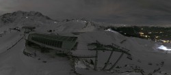 Archived image Webcam Peisey Vallandry - chairlift Arpette 23:00