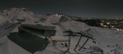 Archiv Foto Webcam Peisey Vallandry - Bergstation Sessellift Arpette 05:00