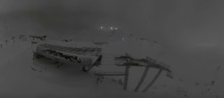 Archiv Foto Webcam Peisey Vallandry - Bergstation Sessellift Arpette 01:00