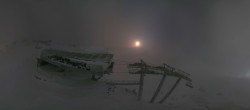 Archiv Foto Webcam Peisey Vallandry - Bergstation Sessellift Arpette 06:00