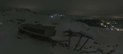 Archiv Foto Webcam Peisey Vallandry - Bergstation Sessellift Arpette 05:00