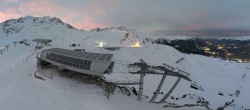 Archived image Webcam Peisey Vallandry - chairlift Arpette 06:00