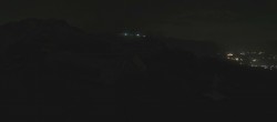 Archiv Foto Webcam Peisey Vallandry - Bergstation Sessellift Arpette 23:00
