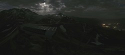 Archiv Foto Webcam Peisey Vallandry - Bergstation Sessellift Arpette 03:00