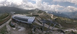 Archiv Foto Webcam Peisey Vallandry - Bergstation Sessellift Arpette 11:00