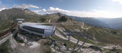 Archiv Foto Webcam Peisey Vallandry - Bergstation Sessellift Arpette 17:00