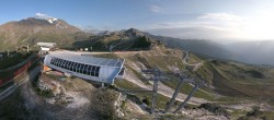 Archiv Foto Webcam Peisey Vallandry - Bergstation Sessellift Arpette 19:00