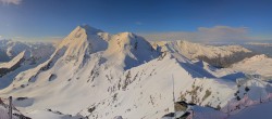 Archived image Webcam Peisey Vallandry - Top station cable car L`Aiguille Rouge 07:00