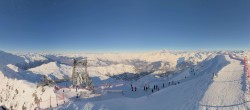 Archived image Webcam Peisey Vallandry - Top station cable car L`Aiguille Rouge 09:00