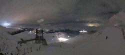 Archiv Foto Webcam Peisey Vallandry - Bergstation Gondel L`Aiguille Rouge 23:00