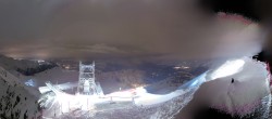 Archived image Webcam Peisey Vallandry - Top station cable car L`Aiguille Rouge 19:00