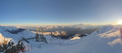 Archived image Webcam Peisey Vallandry - Top station cable car L`Aiguille Rouge 06:00
