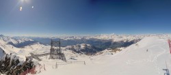 Archived image Webcam Peisey Vallandry - Top station cable car L`Aiguille Rouge 15:00