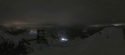 Archiv Foto Webcam Peisey Vallandry - Bergstation Gondel L`Aiguille Rouge 01:00