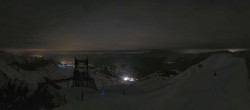 Archiv Foto Webcam Peisey Vallandry - Bergstation Gondel L`Aiguille Rouge 03:00
