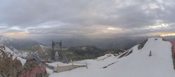 Archiv Foto Webcam Peisey Vallandry - Bergstation Gondel L`Aiguille Rouge 05:00