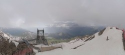 Archiv Foto Webcam Peisey Vallandry - Bergstation Gondel L`Aiguille Rouge 17:00