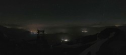 Archived image Webcam Peisey Vallandry - Top station cable car L`Aiguille Rouge 01:00