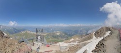 Archived image Webcam Peisey Vallandry - Top station cable car L`Aiguille Rouge 11:00
