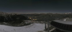 Archived image Webcam Peisey Vallandry - Top station of chairlift Grizzly 23:00