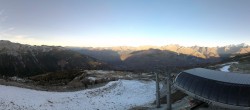 Archived image Webcam Peisey Vallandry - Top station of chairlift Grizzly 07:00