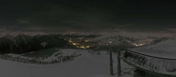 Archiv Foto Webcam Peisey Vallandry - Bergstation Sessellift Grizzly 05:00