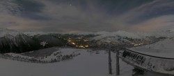 Archiv Foto Webcam Peisey Vallandry - Bergstation Sessellift Grizzly 06:00