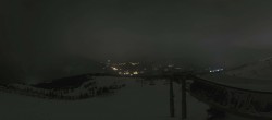 Archiv Foto Webcam Peisey Vallandry - Bergstation Sessellift Grizzly 23:00