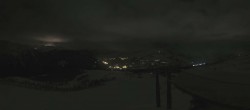 Archiv Foto Webcam Peisey Vallandry - Bergstation Sessellift Grizzly 23:00