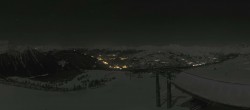 Archiv Foto Webcam Peisey Vallandry - Bergstation Sessellift Grizzly 05:00