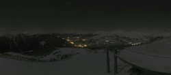 Archiv Foto Webcam Peisey Vallandry - Bergstation Sessellift Grizzly 06:00