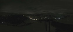 Archiv Foto Webcam Peisey Vallandry - Bergstation Sessellift Grizzly 19:00