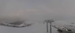 Archiv Foto Webcam Peisey Vallandry - Bergstation Sessellift Grizzly 09:00