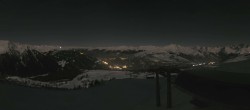 Archiv Foto Webcam Peisey Vallandry - Bergstation Sessellift Grizzly 23:00