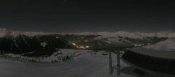 Archiv Foto Webcam Peisey Vallandry - Bergstation Sessellift Grizzly 01:00