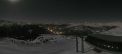 Archiv Foto Webcam Peisey Vallandry - Bergstation Sessellift Grizzly 06:00