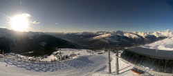 Archiv Foto Webcam Peisey Vallandry - Bergstation Sessellift Grizzly 15:00