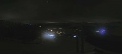 Archiv Foto Webcam Peisey Vallandry - Bergstation Sessellift Grizzly 23:00