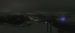 Archiv Foto Webcam Peisey Vallandry - Bergstation Sessellift Grizzly 05:00