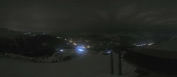 Archived image Webcam Peisey Vallandry - Top station of chairlift Grizzly 19:00