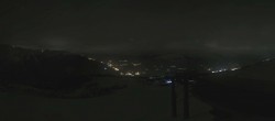 Archiv Foto Webcam Peisey Vallandry - Bergstation Sessellift Grizzly 21:00