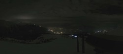 Archiv Foto Webcam Peisey Vallandry - Bergstation Sessellift Grizzly 23:00