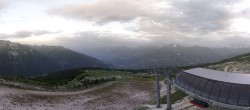 Archiv Foto Webcam Peisey Vallandry - Bergstation Sessellift Grizzly 05:00