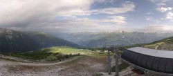 Archiv Foto Webcam Peisey Vallandry - Bergstation Sessellift Grizzly 07:00