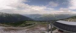 Archiv Foto Webcam Peisey Vallandry - Bergstation Sessellift Grizzly 09:00