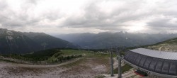 Archiv Foto Webcam Peisey Vallandry - Bergstation Sessellift Grizzly 13:00