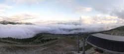Archived image Webcam Peisey Vallandry - Top station of chairlift Grizzly 06:00