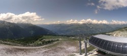 Archived image Webcam Peisey Vallandry - Top station of chairlift Grizzly 13:00